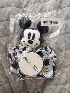Disney Mickey Mouse Black & White Sleepyhead Lovey - Little Sleepies